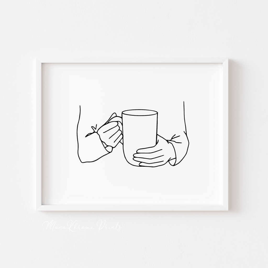 Cup of coffee - Affiche décorative