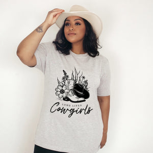 Cowgirls - T-shirt unisexe à col rond