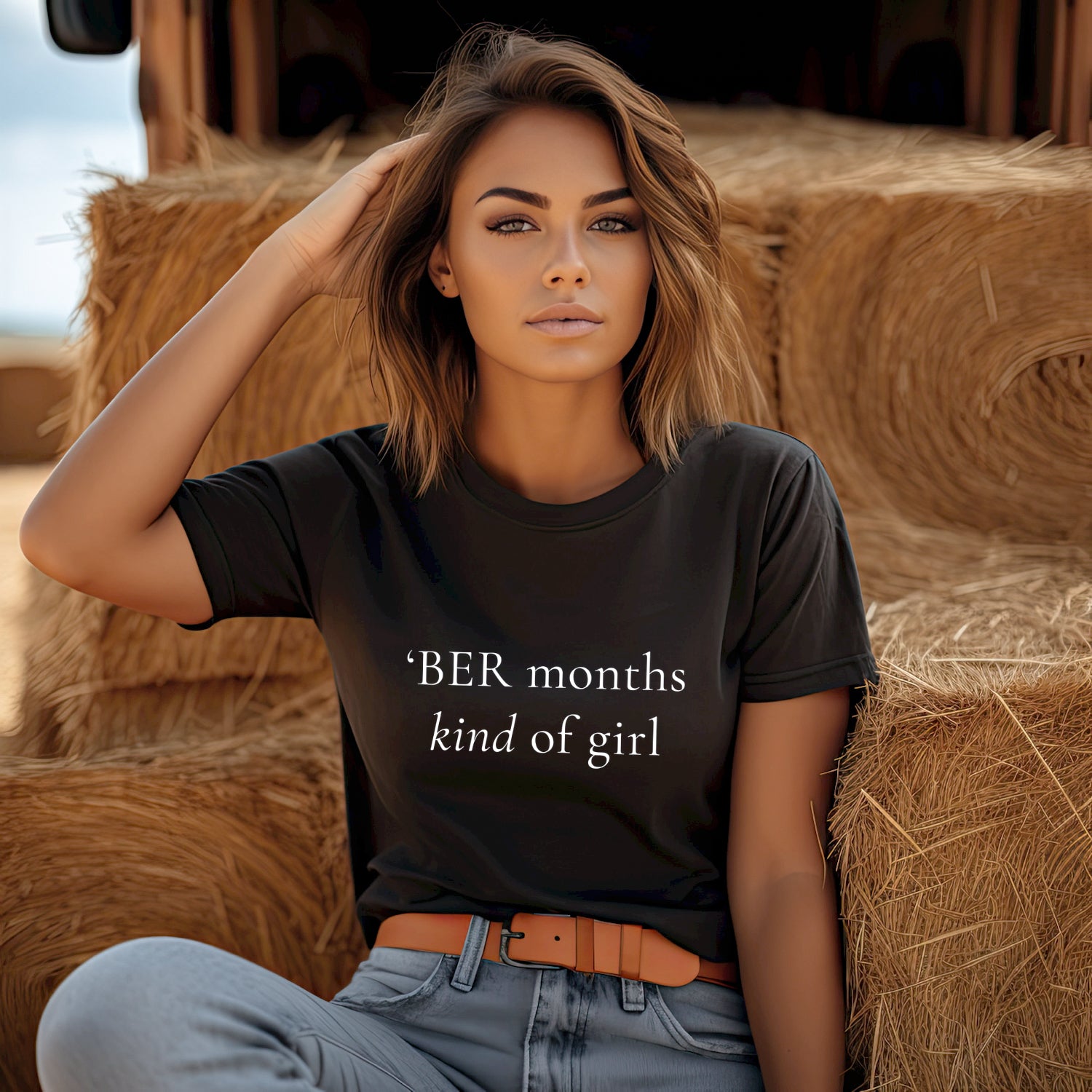'BER months - T-shirt unisexe à col rond
