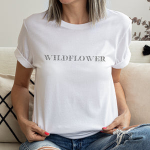 Wildflower - T-shirt unisexe à col rond