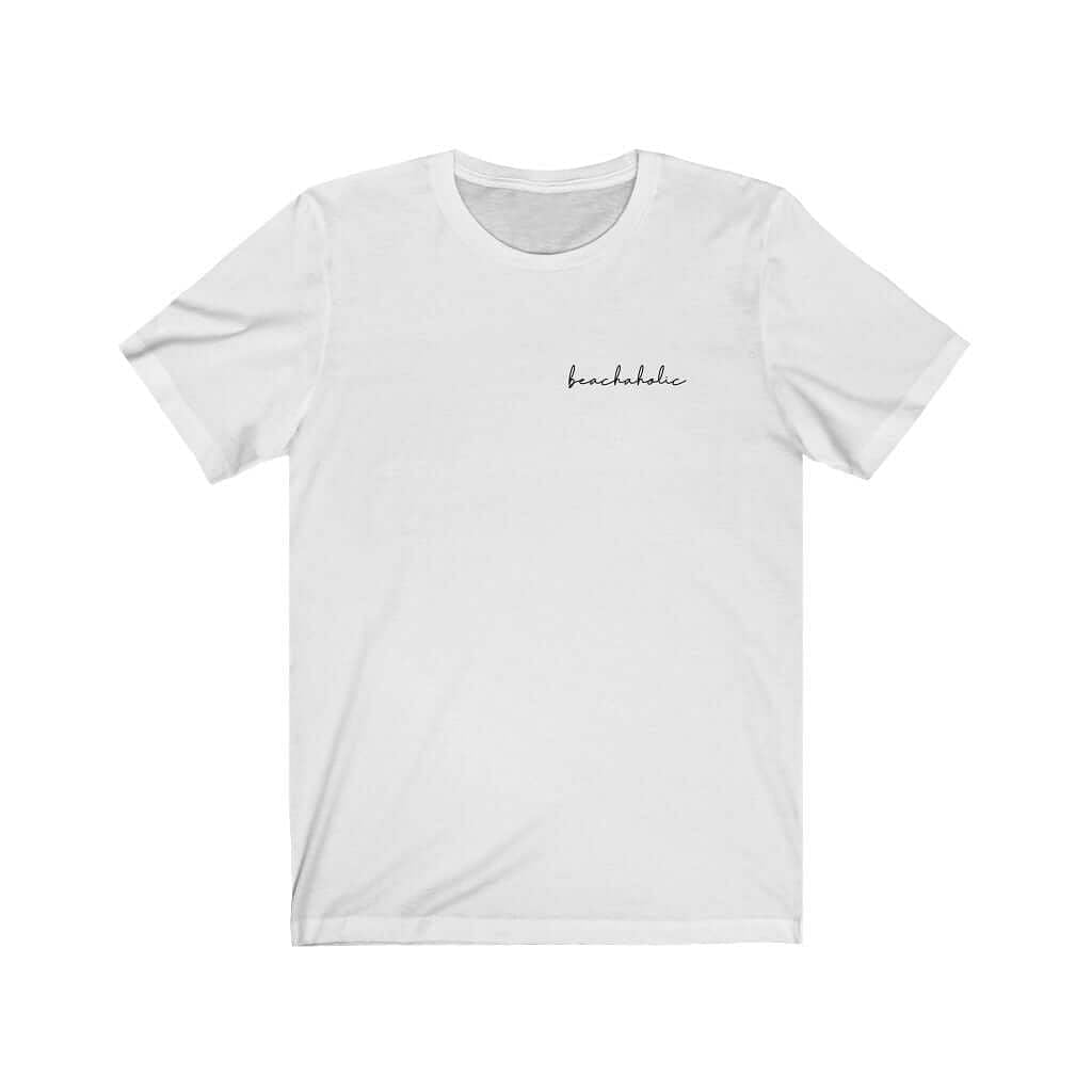 Beachaholic - T-shirt unisexe à manches courtes