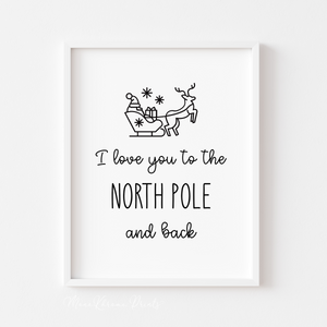 North pole - Affiche décorative