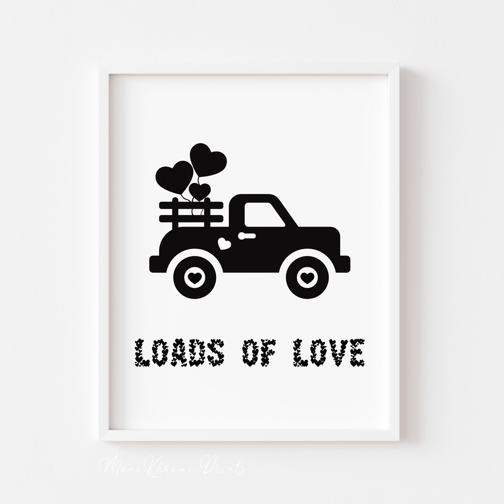 Loads of love - Affiche décorative