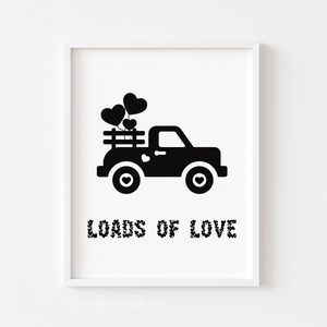 Loads of love - Affiche décorative