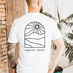 Sunset lover - T-shirt unisexe à manches courtes