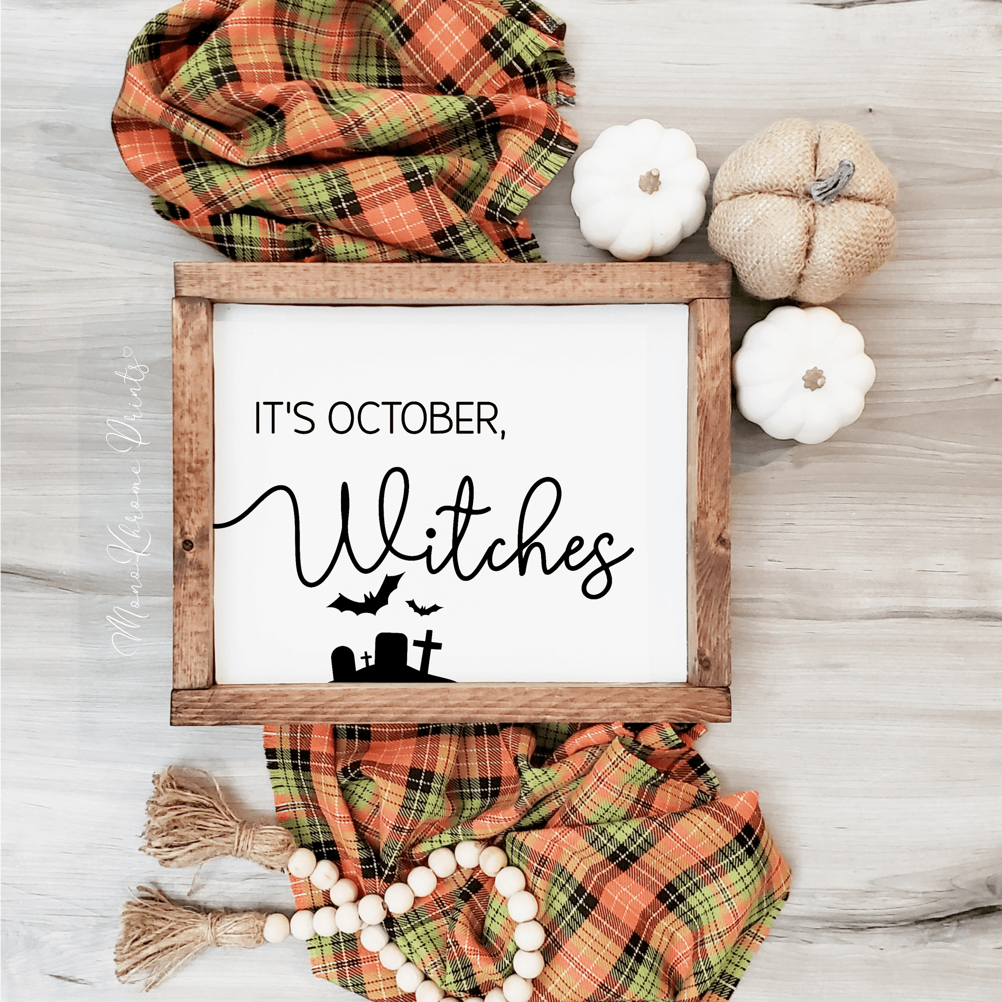 October wishes - Affiche décorative