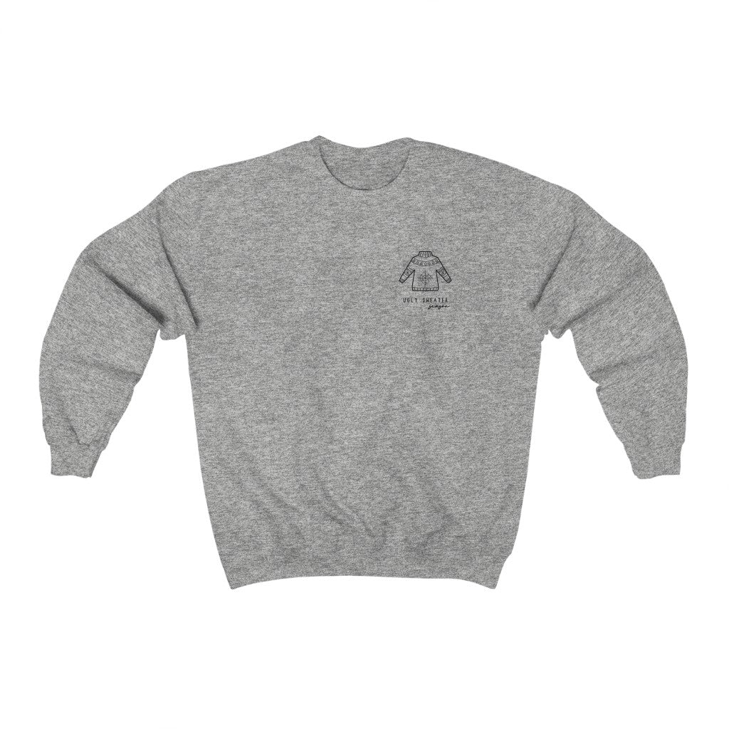 Ugly sweater season - Sweatshirt à col rond unisexe