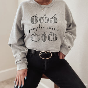Pumpkin season - Sweatshirt à col rond unisexe