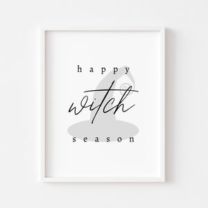 Witch season - Affiche décorative